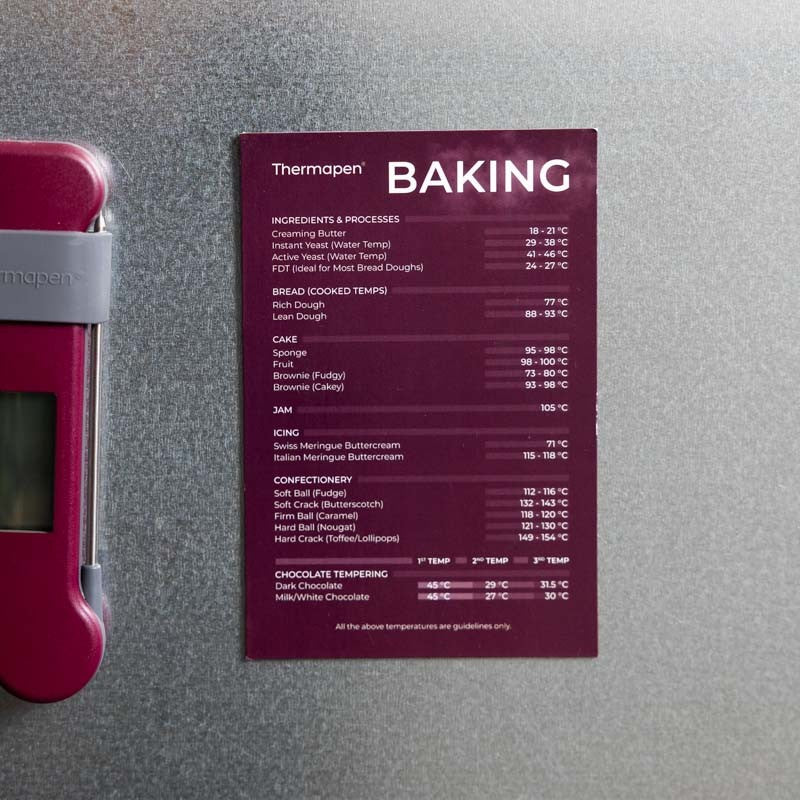 Therampen® Baking Temperature Guide Magnet - Image 2