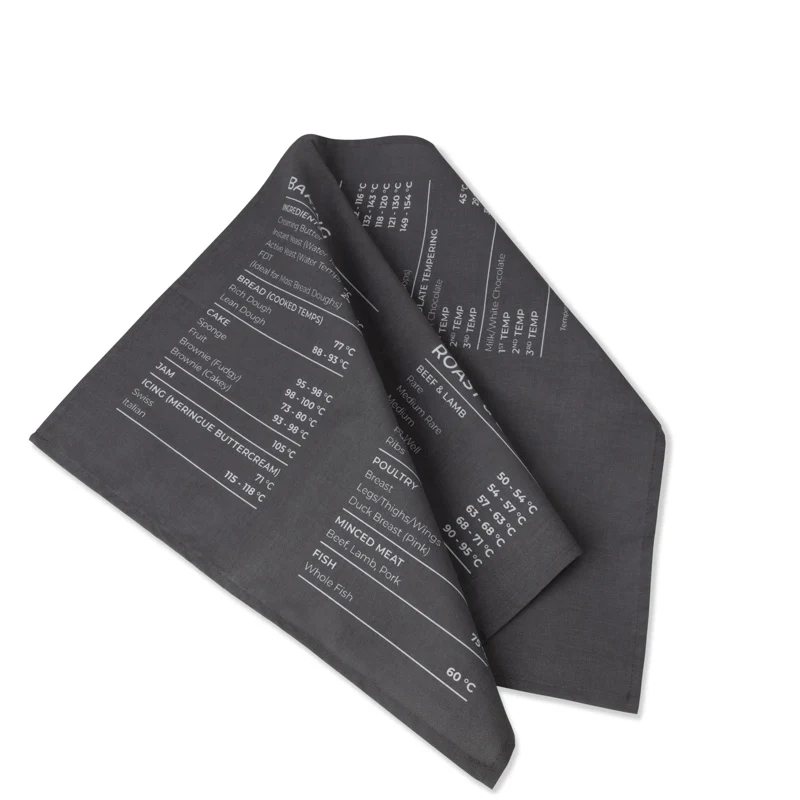 Cooking Temperature Chart Tea Towel - Image 8